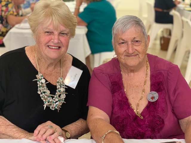 Bev Mulcahy and Ruth Kimber from Logan