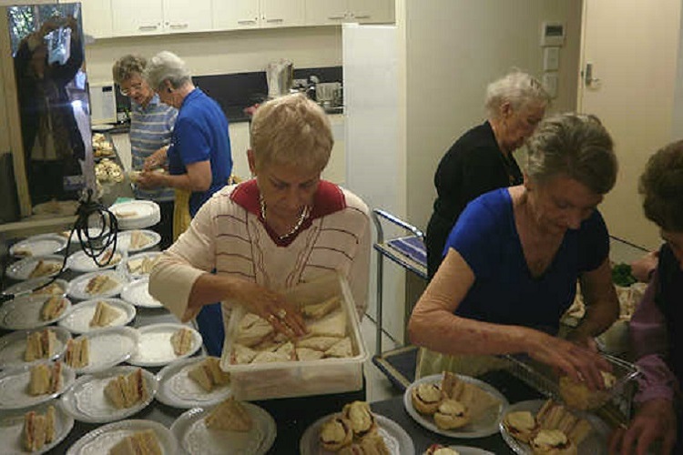 Ladies in Kitchen 2011